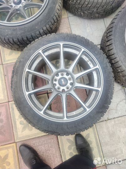Комплек колёс r17 5x114.3 зима nordman 7