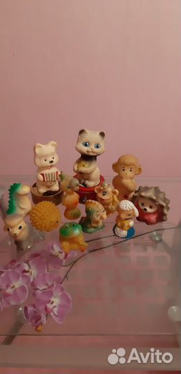 Резиновые игрушки СССР