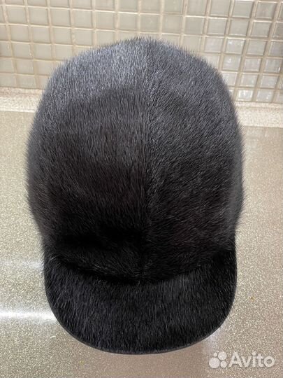 Бейсболка зимняя из нерпы