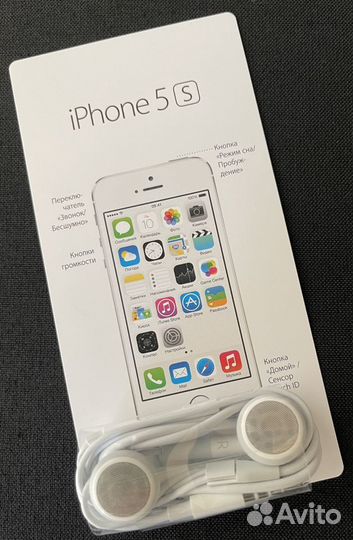 Наушники оригинальные iPhone айфон 5S 4S