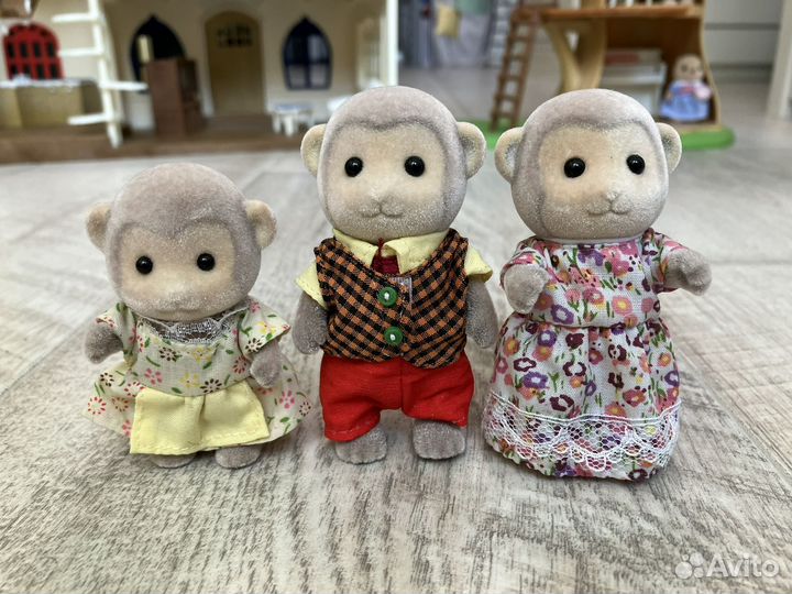 Sylvanian Families семья обезьянок (5214)