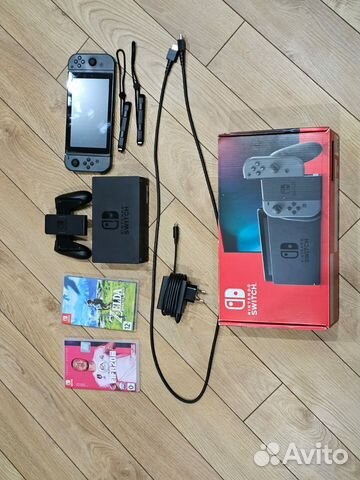 Nintendo switch серая на 32 гб купить в Нальчике | Электроника | Авито