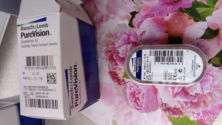 Мягкие контактные линзы