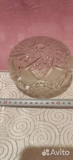 Хрустальные вазы, графины СССР