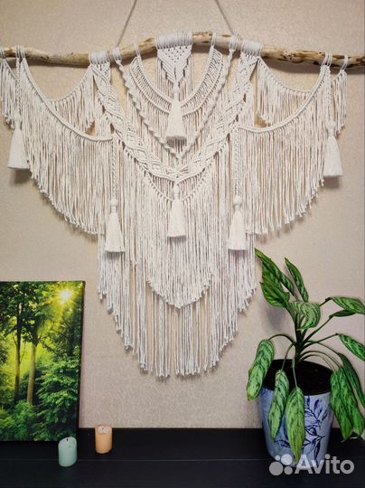 Подарок, Макраме панно, бохо стиль