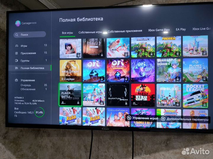 Xbox One X + 60 Игр