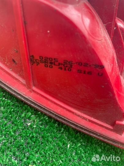 Фонарь задний правый Renault Clio 1 1998