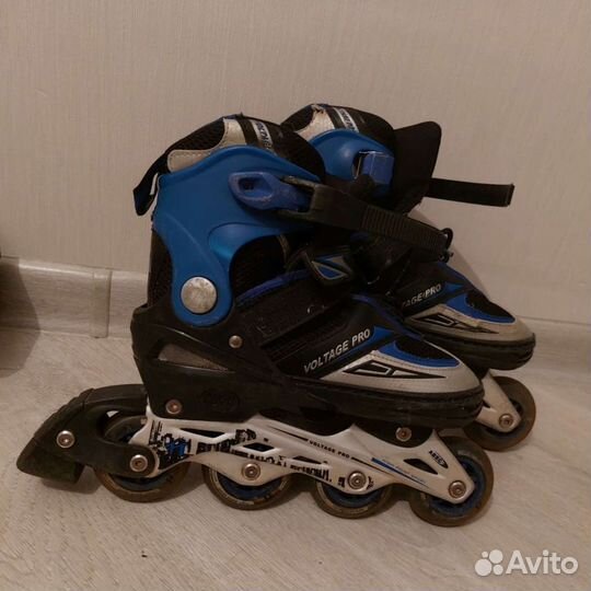 Ролики б/у раздвижные р. 35-38