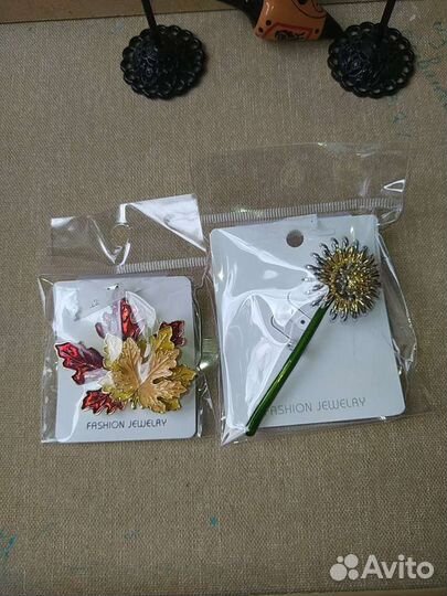 Заколка-брошка