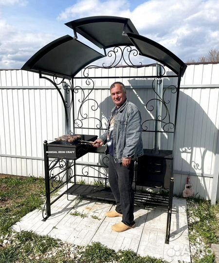 Мангал кованый