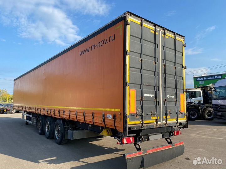 Полуприцеп тентованный Meusburger Новтрак SP-345PR, 2017