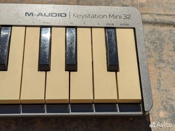 M audio keystation mini 32 миди клавиатура