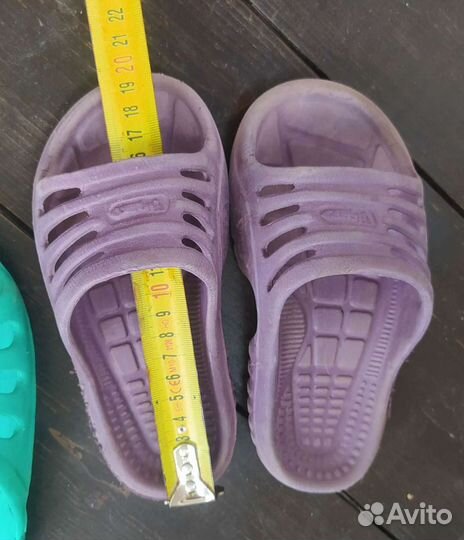 Сланцы детские, 19см по стельке
