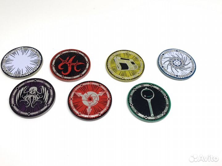 Жетоны Ужас Аркхэма 3 редакция