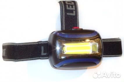 Фонарь налобный светодиодный 2051-1W Сob