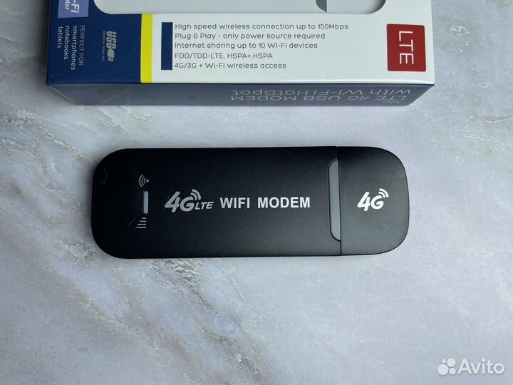 Usb модем 4g wifi роутер под все сим карты 3g lte