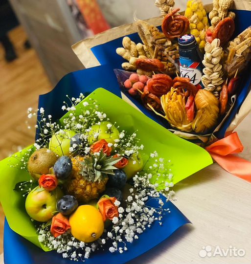 Съедобные букеты для Женщин и Мужчин