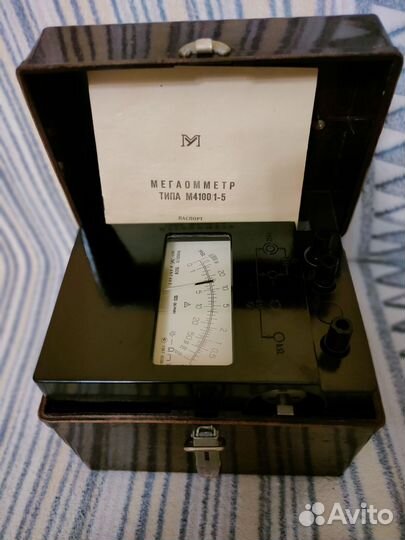 Мегаомметр м4100/3