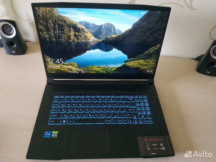 Игровой ноутбук MSI Pulse 17.3 i7 RTX3050