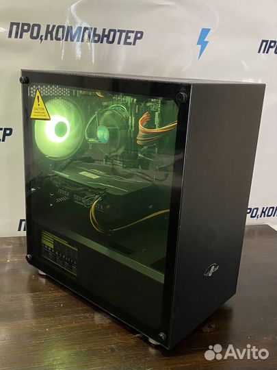 Игровой компьютер i3-7100 RX580 8Gb SSD 16Gb
