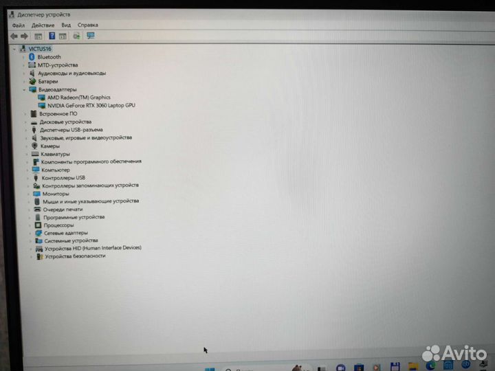 Игровой ноутбук HP Victus 16