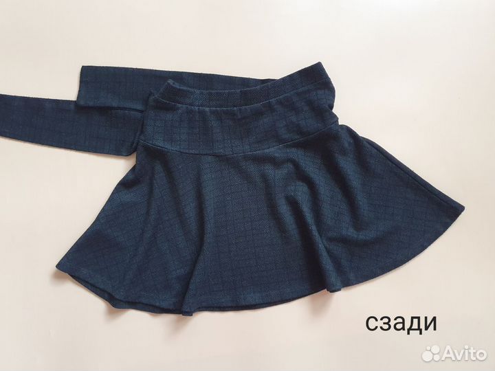 Юбка для девочки чёрная zara 140