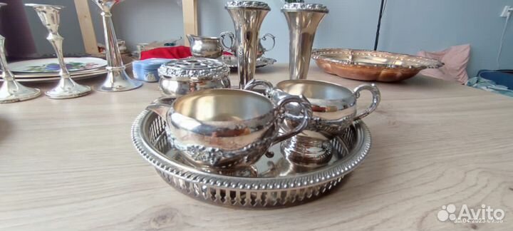 Винтажный поднос Англия