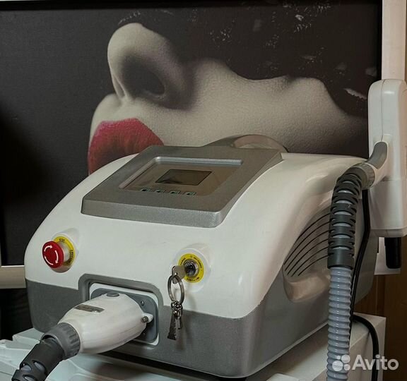 Карбоновый пилинг аппарат Маска + очки