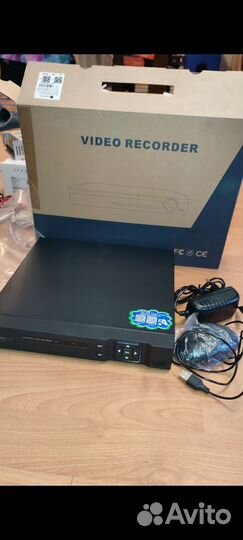 Комплект видеонаблюдения (10камер+регистратор)