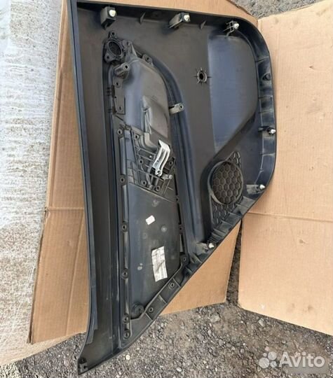 Обшивка двери задняя правая Skoda Fabia 2
