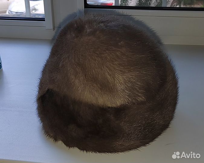 Шапка норковая женская