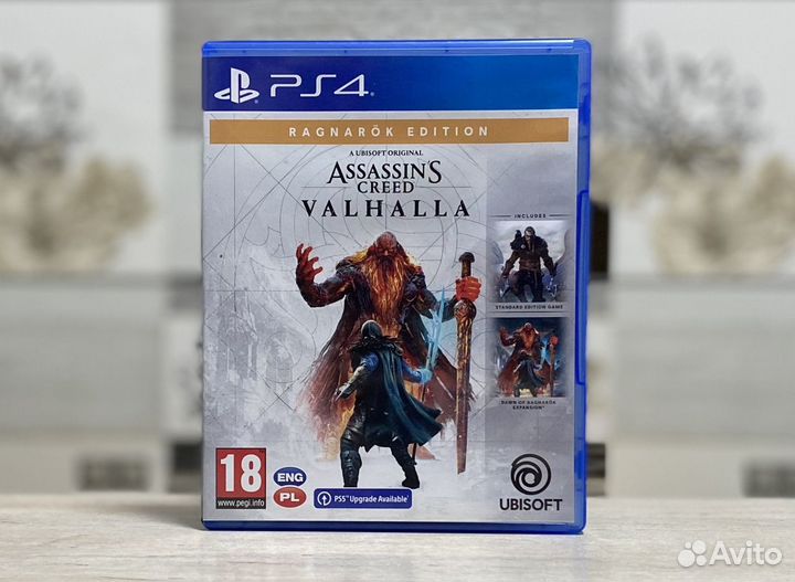 Assassins Creed Вальгалла (Б/У Диск Англ) Sony PS4