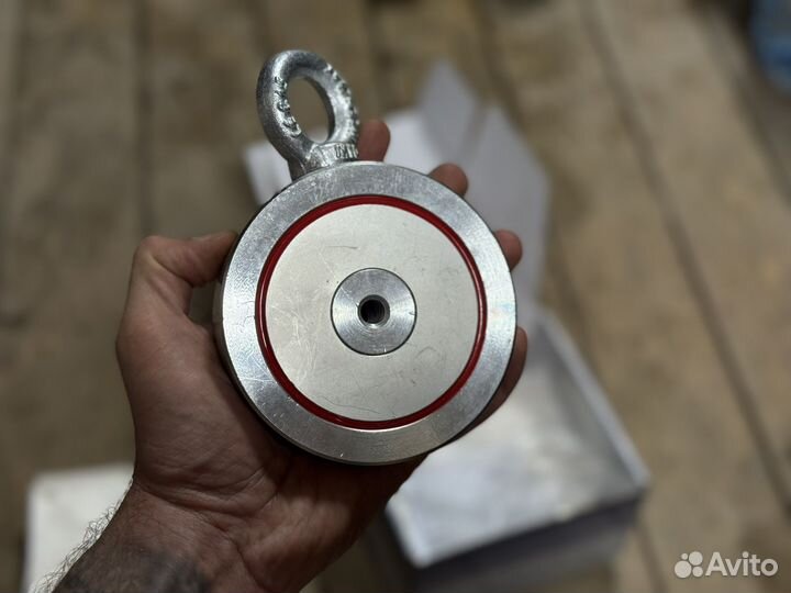 Поисковый магнит Редмаг 2*F400 (двусторонний)