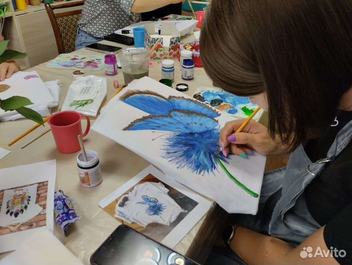 Футболка роспись