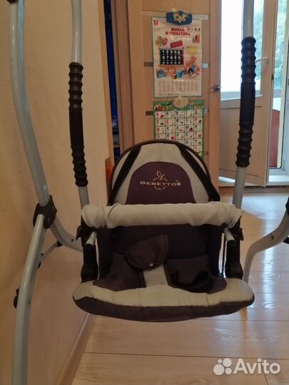 Детская качель напольная