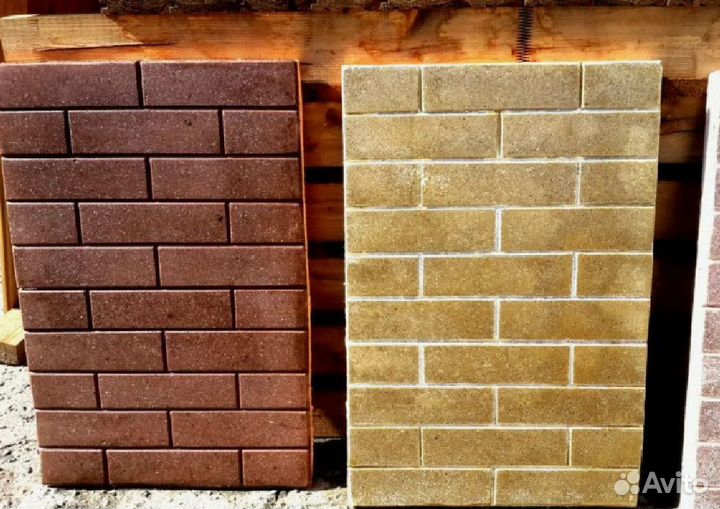 Клинкерные фасадные термопанели