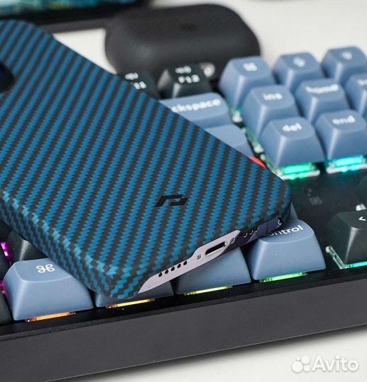 Pitaka iPhone 14 Pro, 14 Pro Max чёрный, синий