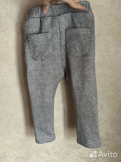 Леггинсы с начесом для девочки