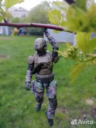 Фигурка военного ккон/unsc из игры halo