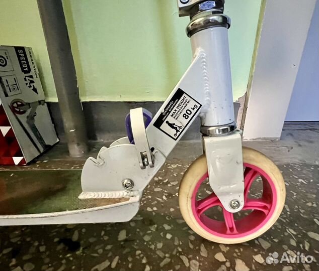 Самокат детский двухколесный бу