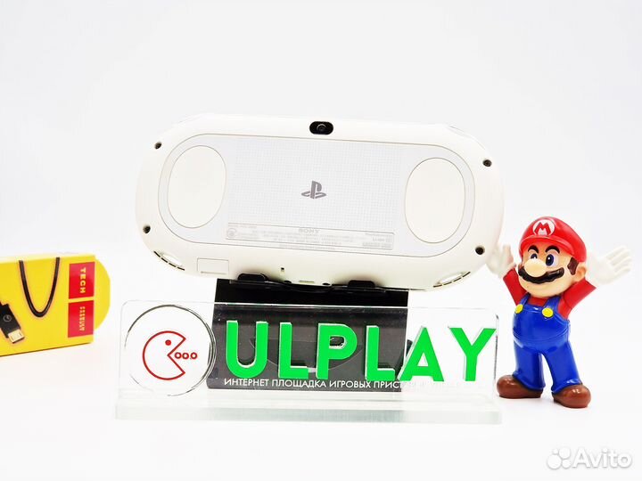 PS Vita Slim White 128Gb + прошивка Enso 3.65 + лю