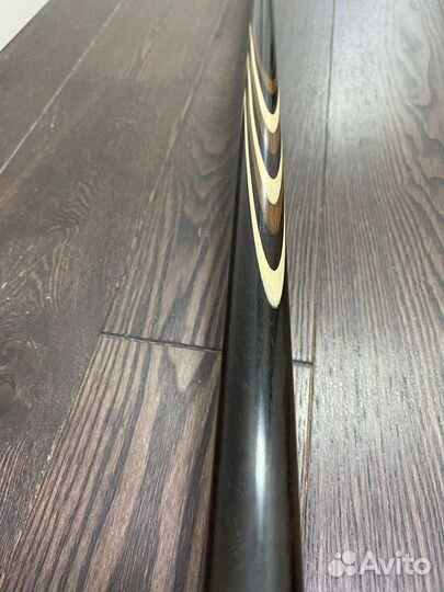 Кий для русского бильярда Классик черный термограб