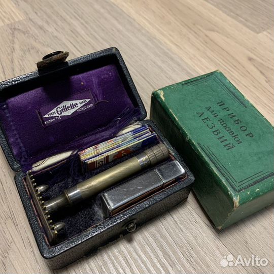 Станок Trade gillette mark, правка лезвий СССР