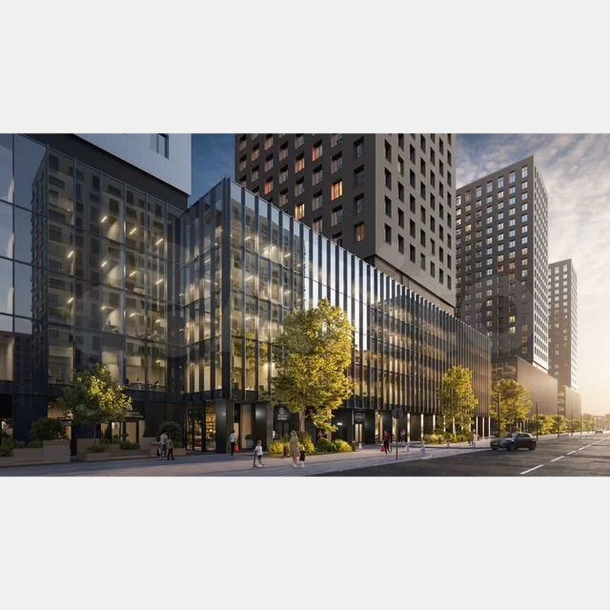 1-к. квартира, 41,3 м², 7/25 эт.