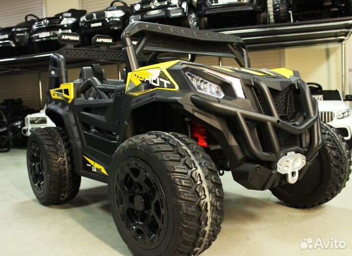 Детский электромобиль Багги 4x4 Black