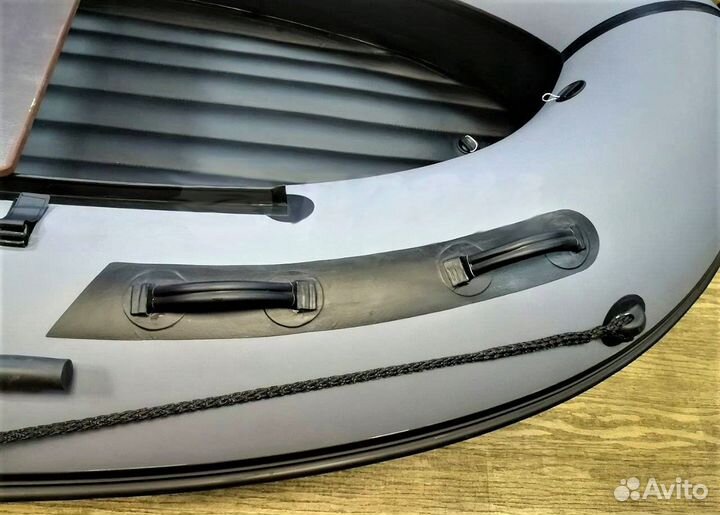 Лодка пвх X-River Grace 360 нднд темно-серая