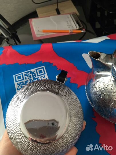 Набор СССР для чая /кофе 1917 год вся власть совет