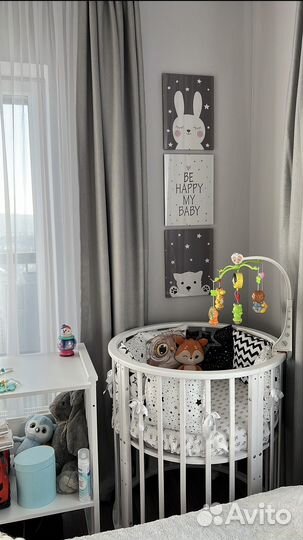 Кроватка детская 0-3 года