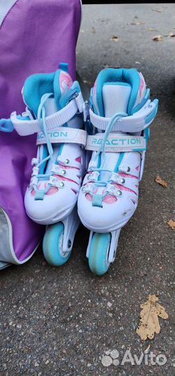 Детские роликовые коньки reaction