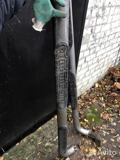 Пороги подножки VW Touareg